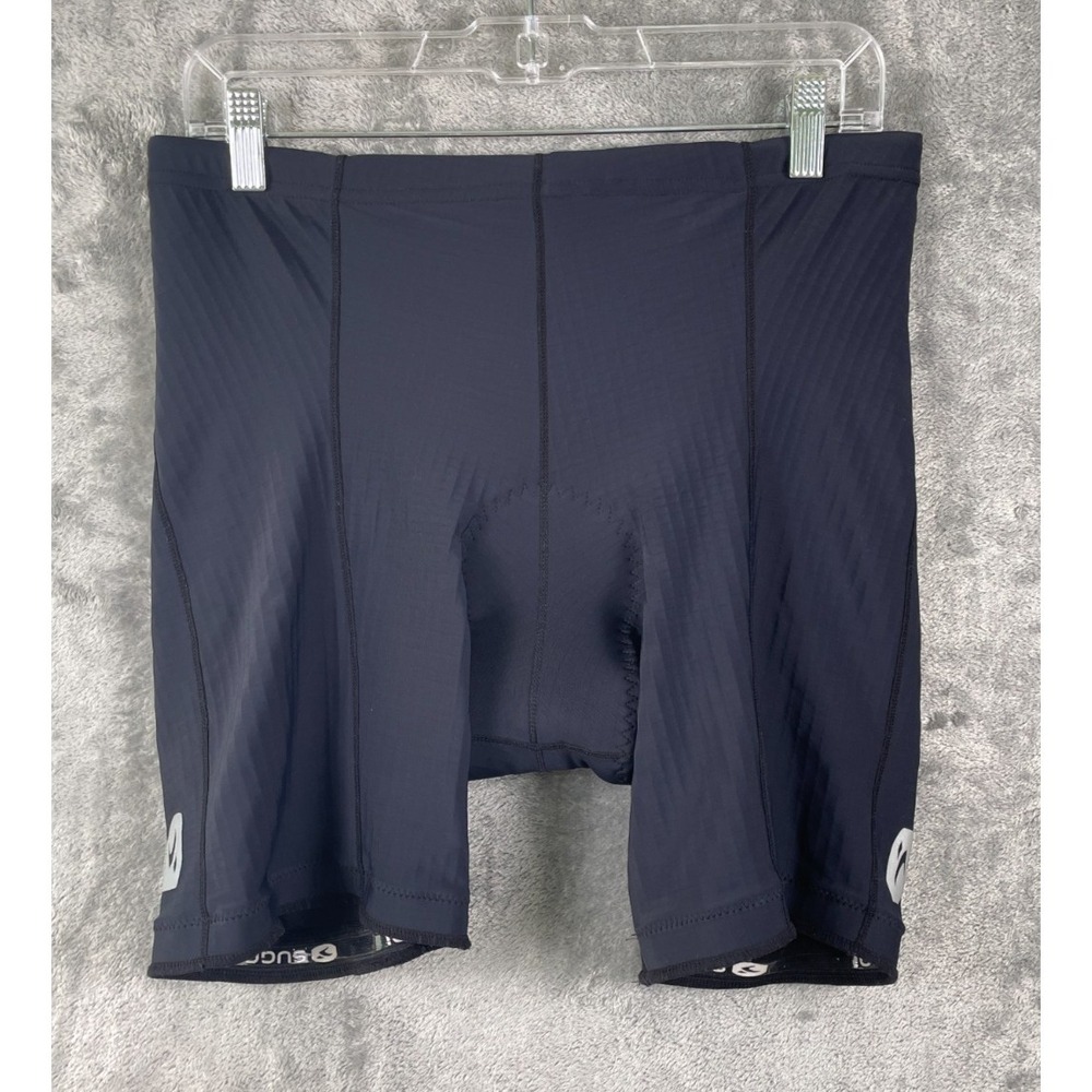 Sugoi Cycling Shorts Womens XL Black Padded Nylon Spandex‎ Blend Bicycle Sports